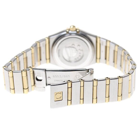 OMEGA Constellation 1262.10 Full bar Gold Dial Quartz Ladies Watch main image 11